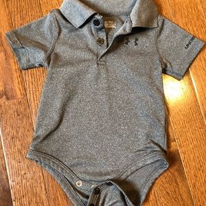 Under Armour gray polo